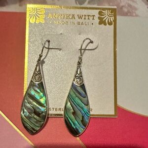 NEW! Annika Witt sterling silver earrings